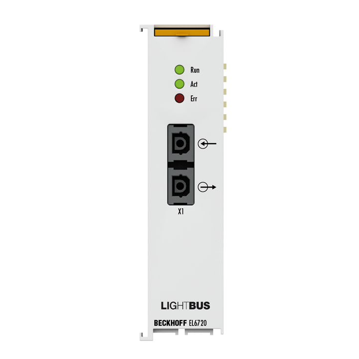 Beckhoff EL6720 EtherCAT Terminal, 1-channel communication interface, Lightbus, master Turkiye