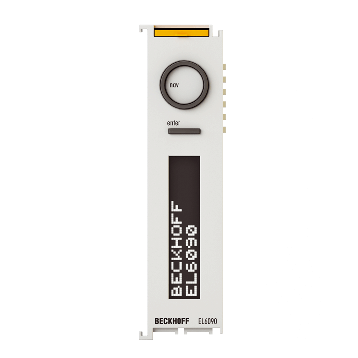 Beckhoff EL6090 EtherCAT Terminal, display with navigation switch, operating hours counter Turkiye