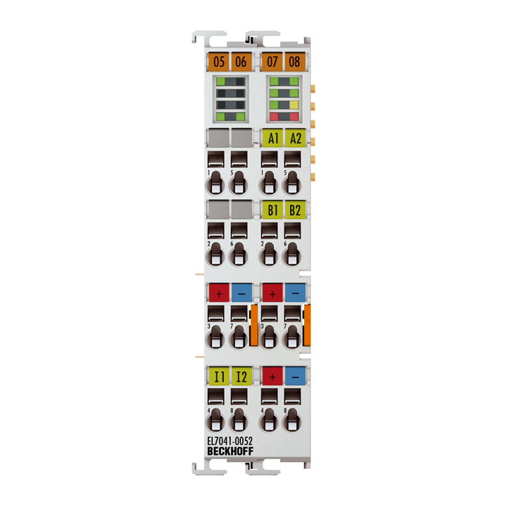 Beckhoff EL7041-0052 EtherCAT Terminal, 1-channel motion interface, stepper motor, 48 V DC, 5 A Turkiye