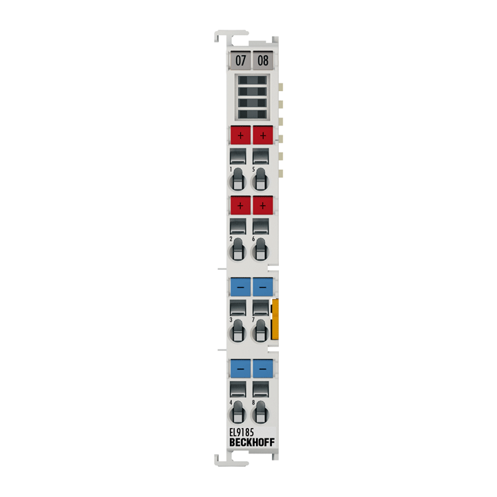 Beckhoff EL9185 Potential distribution terminal, 4 x 24 V DC, 4 x 0 V DC Turkiye