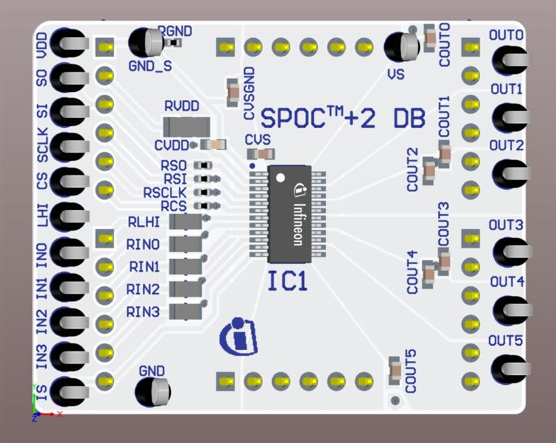Infineon SPOC-2 DB BTS71040-4ESA Turkiye
