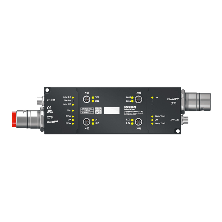 Beckhoff EP7402-0057 EtherCAT Box, 2-channel motion interface, BLDC motor, 24 V DC, 35 A, M8, EtherCAT extension Turkiye