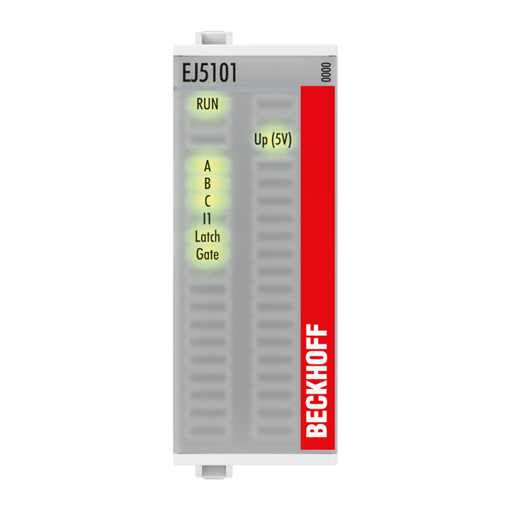 Beckhoff EJ5101 EtherCAT plug-in module, 1-channel encoder interface, incremental, 5 V DC (DIFF RS422, TTL), 1 MHz Turkiye