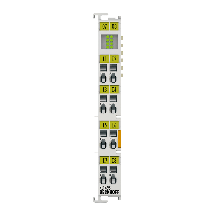 Beckhoff KL1498 Bus Terminal, 8-channel digital input, 24 V DC, 02 ms, ground switching Turkiye