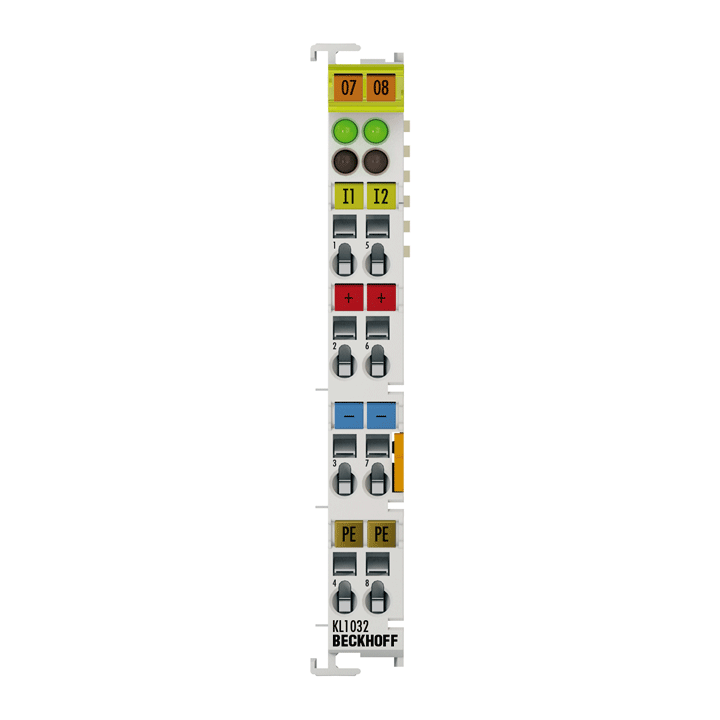 Beckhoff KL1032 Bus Terminal, 2-channel digital input, 48 V DC, 3 ms Turkiye