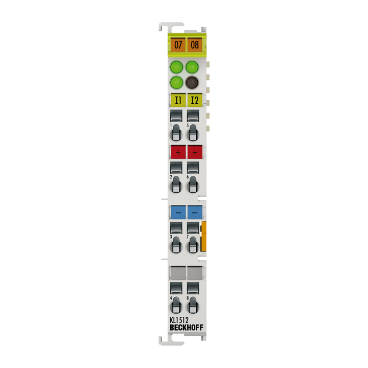 Beckhoff KL1512 Bus Terminal, 2-channel digital input, counter, 24 V DC, 1 kHz Turkiye