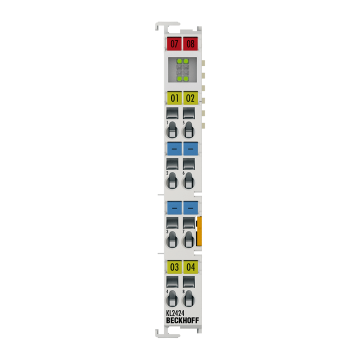 Beckhoff KL2424 Bus Terminal, 4-channel digital output, 24 V DC, 2 A Turkiye