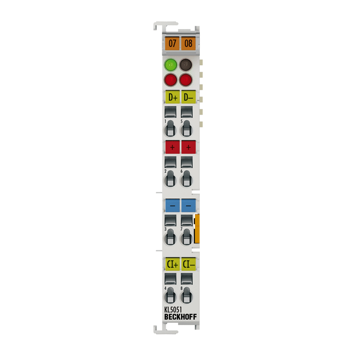 Beckhoff KL5051 Bus Terminal, 1-channel encoder interface, SSI, bidirectional Turkiye