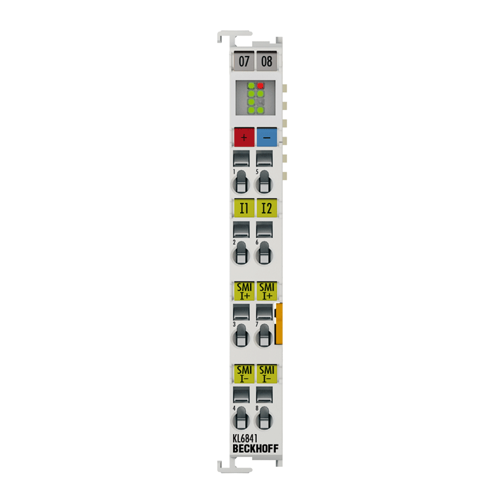 Beckhoff KL6841 Bus Terminal, 1-channel communication interface, SMI, master, 230 V AC Turkiye