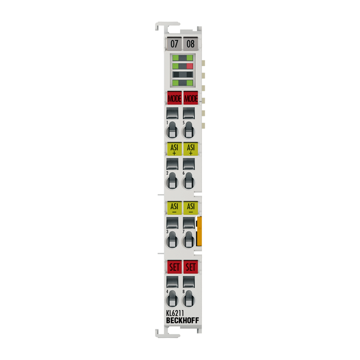 Beckhoff KL6211 Bus Terminal, 1-channel communication interface, ASi, master Turkiye
