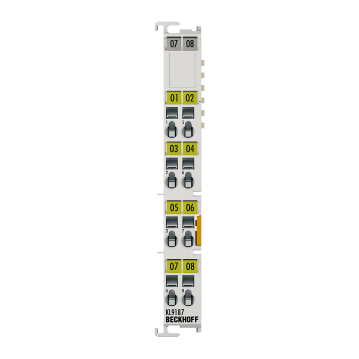 Beckhoff KL9187 Potential distribution terminal, 8 x 0 V DC Turkiye