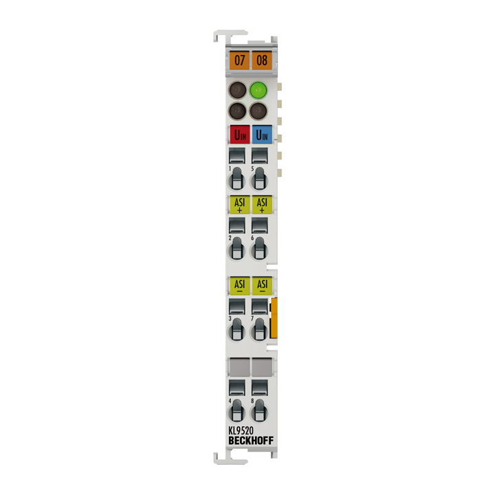 Beckhoff KL9520 AS-Interface potential feed terminal with filter Turkiye