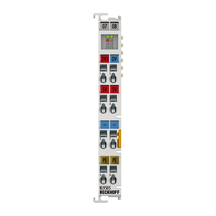 Beckhoff KL9505 Power supply terminal 5 V DC Turkiye