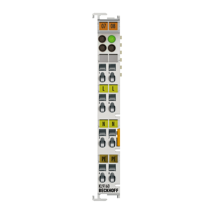 Beckhoff KL9160 Potential supply terminal, 120…230 V AC, with diagnostics Turkiye