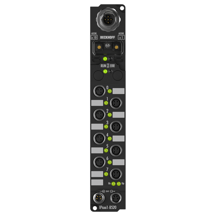 Beckhoff IP1011-B520 Fieldbus Box, 8-channel digital input, DeviceNet, 24 V DC, 02 ms, M8 Turkiye