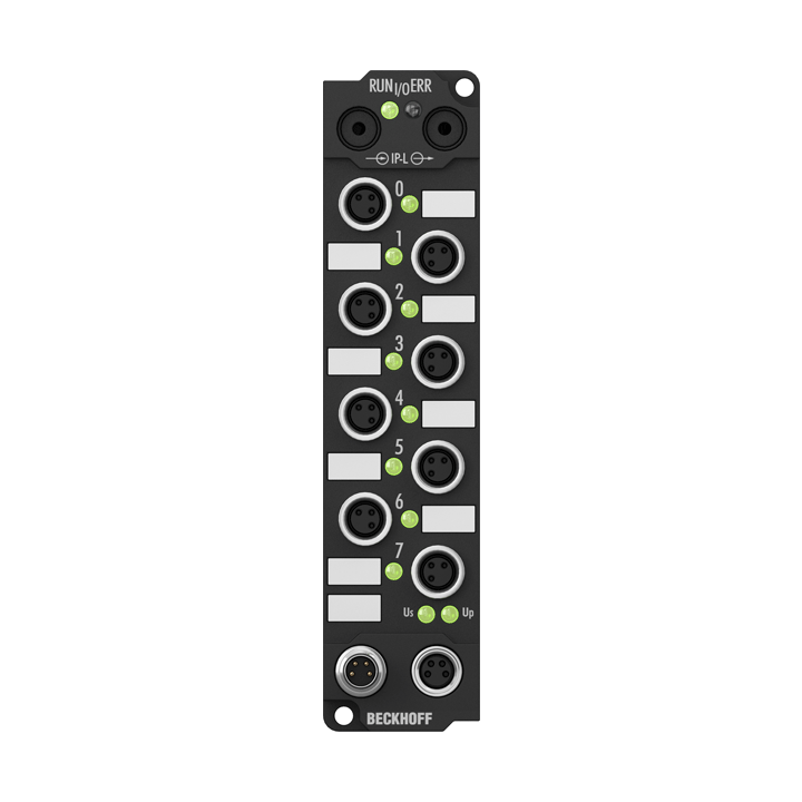Beckhoff IE2301 Extension Box, 4-channel digital input + 4-channel digital output, 24 V DC, 3 ms, 05 A, M8 Turkiye