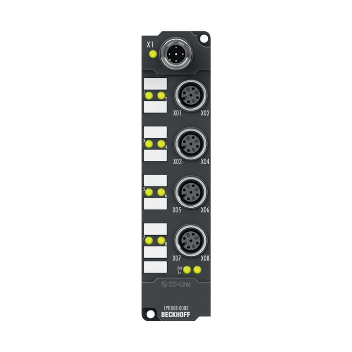 Beckhoff EPI1008-0002 IO-Link box, 8-channel digital input, 24 V DC, 3 ms, M12 Turkiye