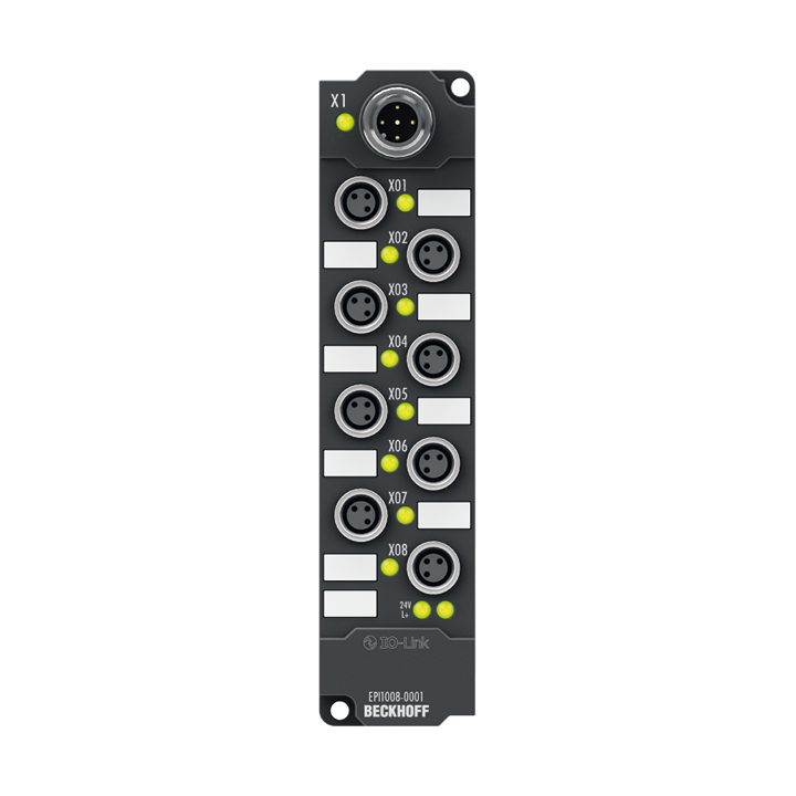 Beckhoff EPI1008-0001 IO-Link box, 8-channel digital input, 24 V DC, 3 ms, M8 Turkiye
