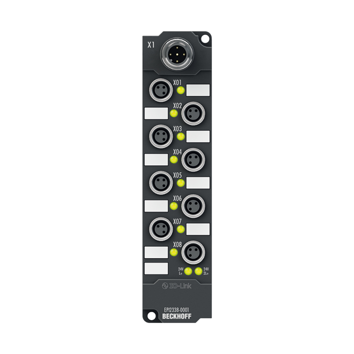 Beckhoff EPI2338-0001 IO-Link box, 8-channel digital combi, 24 V DC, 3 ms, 05 A, M8 Turkiye