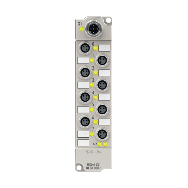 Beckhoff ERI2008-0001 IO-Link box, 8-channel digital output, 24 V DC, 05 A, M8, zinc die-cast Turkiye