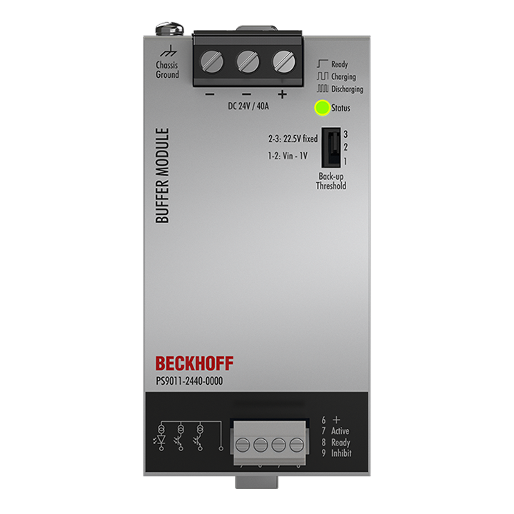 Beckhoff PS9011-2440-0000 Buffer module PS9000; output: 24 V DC, 40 A, 160 ms; input: 24 V DC Turkiye