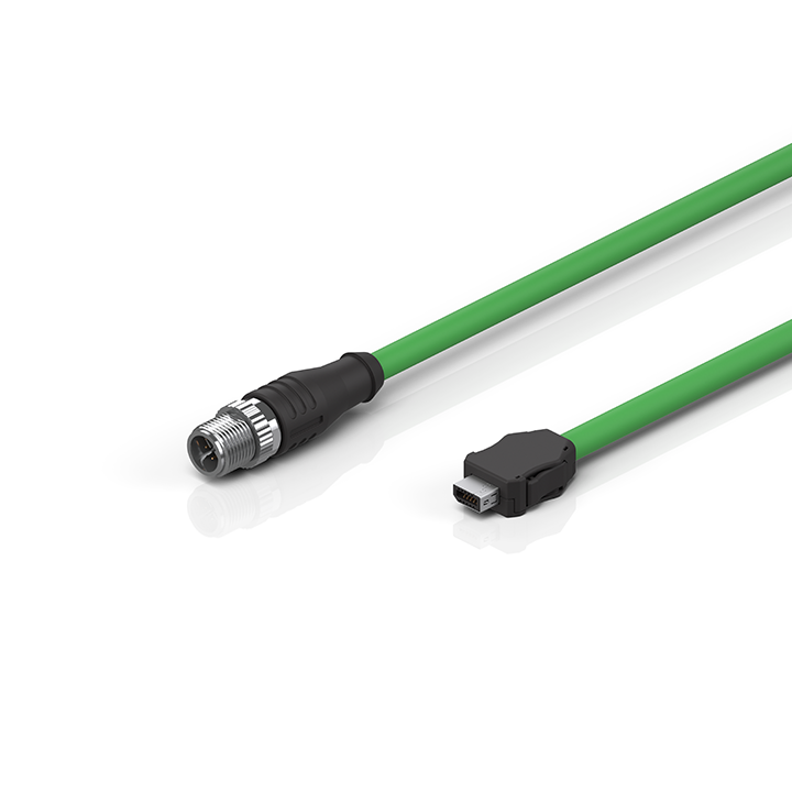 Beckhoff ZK1096-819A-0xxx Industrial Ethernet/EtherCAT G/G10 cable, Cat7, PUR, 4 x 2 x AWG26, fixed installation Turkiye
