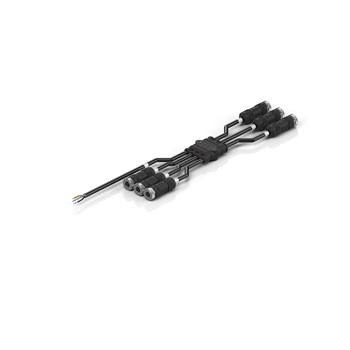 Beckhoff ZC2000-0000-0034 Splitter cable, for XPlanar tile APS4322-0000-0000, 1 x 6 layout, PVC, fixed installation Turkiye