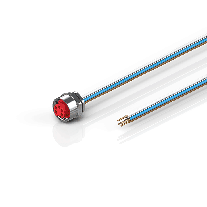 Beckhoff ZK2030-1600-0xxx Power cable, PVC, 5 x 15 mm² (AWG16), fixed installation Turkiye