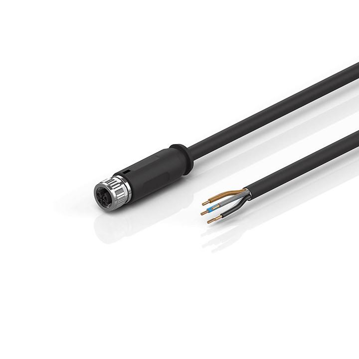 Beckhoff ZK2050-5200-0xxx Power cable, PUR, drag-chain suitable, 5 G 15 mm² Turkiye