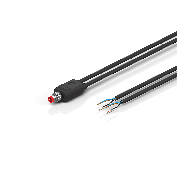Beckhoff ZK2000-3500-0xxx Sensor cable, PUR, 3 x 025 mm², drag-chain suitable Turkiye