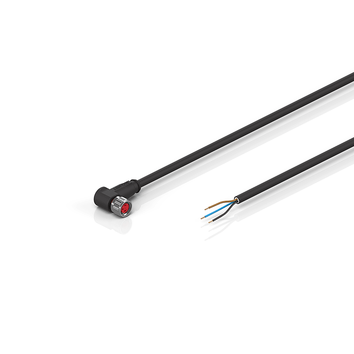 Beckhoff ZK2000-2400-0xxx Sensor cable, PUR, 3 x 025 mm², drag-chain suitable Turkiye
