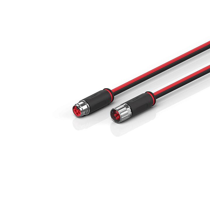 Beckhoff ZK7610-2219-0xxx B17, ECP cable, PUR, 3 G 25 mm² + (1 x 4 x AWG22), drag-chain suitable, key 1 (24 V DC) Turkiye