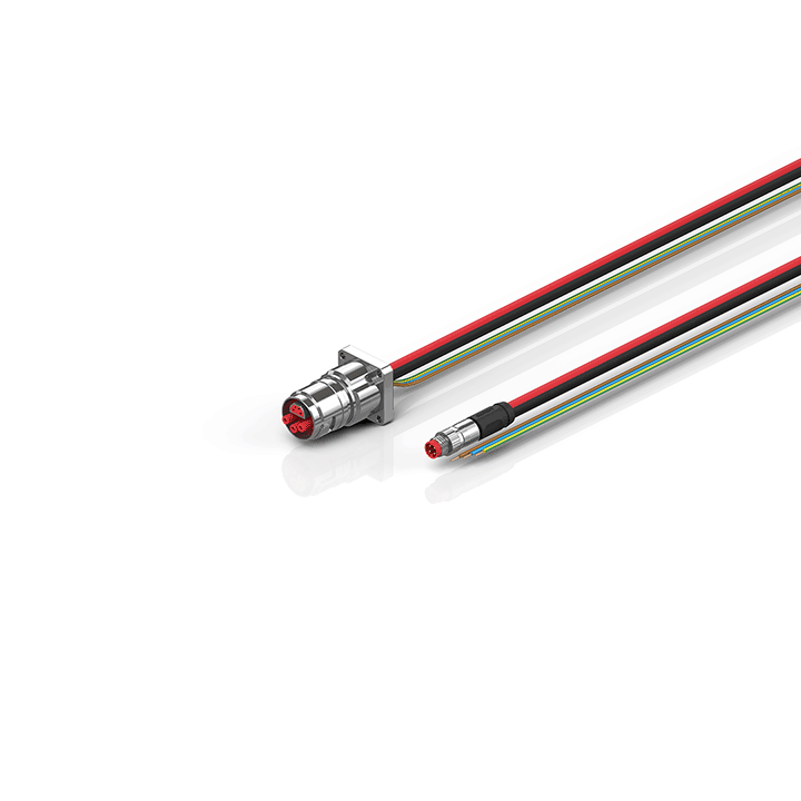 Beckhoff ZK7906-BK00-0xxx B17, ECP cable, PUR, 3 G 15 mm² + (1 x 4 x AWG22), drag chain suitable, key 3 (user-defined voltage) Turkiye