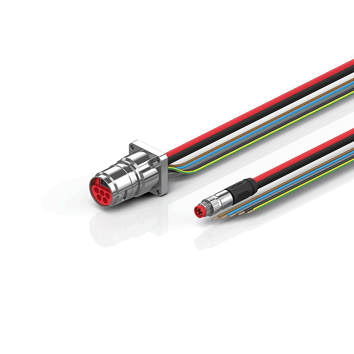 Beckhoff ZK7908-BX00-0xxx B17, ECP cable, PUR, 5 G 15 mm² + (1 x 4 x AWG22), drag chain suitable, key 3 (user-defined voltage) Turkiye