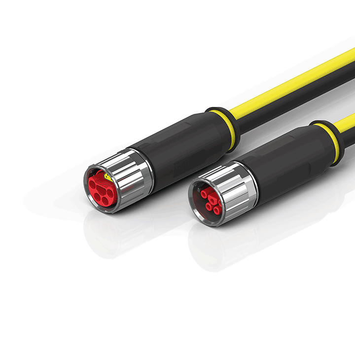 Beckhoff ZK7A14-3031-Axxx B23, ENP cable, PUR, 5 G 40 mm² + (1 x 4 x AWG22), drag-chain suitable, key 3 (user-defined voltage) Turkiye