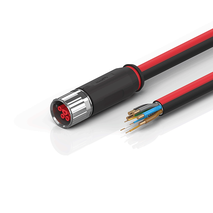 Beckhoff ZK7A14-3100-0xxx B23, ECP cable, PUR, 5 G 40 mm² + (1 x 4 x AWG22), drag chain suitable, key 3 (user-defined voltage) Turkiye