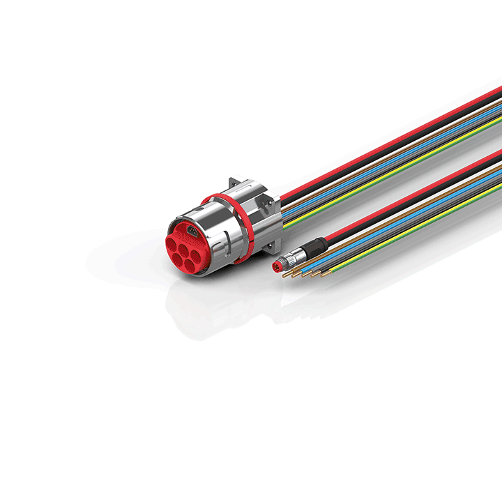 Beckhoff ZK7825-BW00-0xxx B40, ECP cable, PUR, 5 G 160 mm² + (1 x 4 x AWG22), drag chain suitable, key 2 (400 V AC) Turkiye