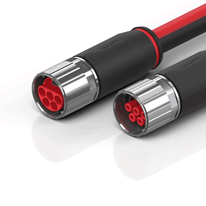 Beckhoff ZK7825-3031-0xxx B40, ECP cable, PUR, 5 G 160 mm² + (1 x 4 x AWG22), drag chain suitable, key 2 (400 V AC) Turkiye