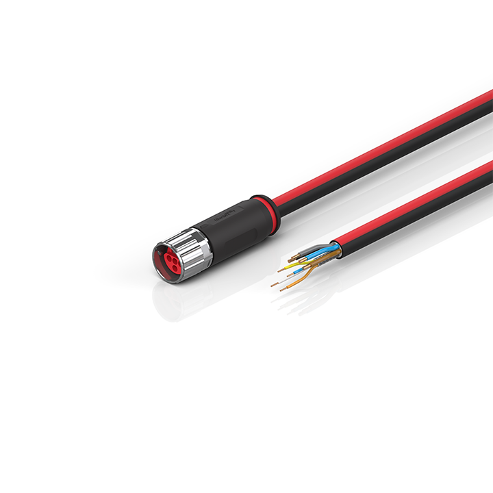 Beckhoff ZK7624-2400-0xxx B17, ECP cable, PUR, 4 x 15 mm² + (1 x 4 x AWG22), drag chain suitable, key 2 Turkiye