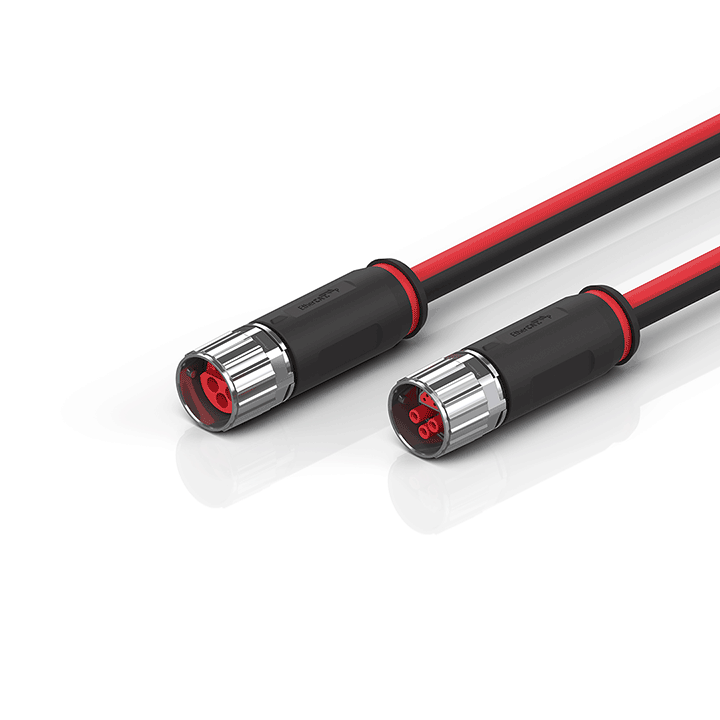 Beckhoff ZK7610-1819-0xxx B17, ECP cable, PUR, 3 G 25 mm² + (1 x 4 x AWG22), drag-chain suitable, key 2 (230 V AC) Turkiye