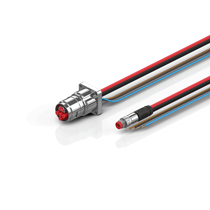 Beckhoff ZK7224-BQ00-0xxx B17, ECP cable, PUR, 4 x 15 mm² + (1 x 4 x AWG22), drag chain suitable, key 1 (2 x 24 V DC) Turkiye