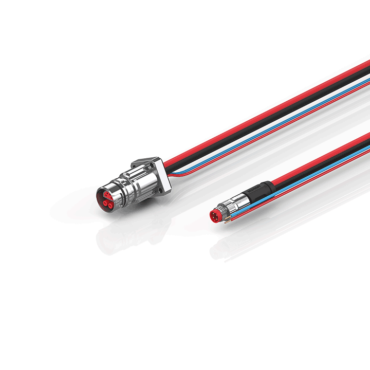 Beckhoff ZK7102-BE00-0xxx B12, ECP cable, PUR, 2 x 075 mm² + (1 x 4 x AWG22), drag chain suitable, key 1 (24 V DC) Turkiye