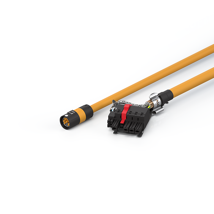 Beckhoff ZK4800-8002-xxxx Motor connection cable 1 mm² with itec® plug system, fixed installation Turkiye
