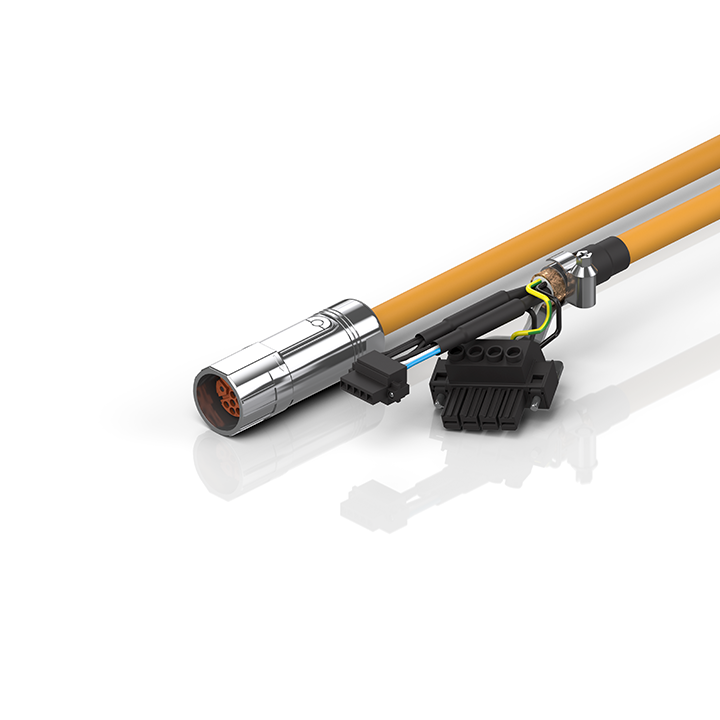 Beckhoff ZK4500-8064-xxxx Motor connection cable 25 mm² with M23 speedtec® plug, torsionable Turkiye