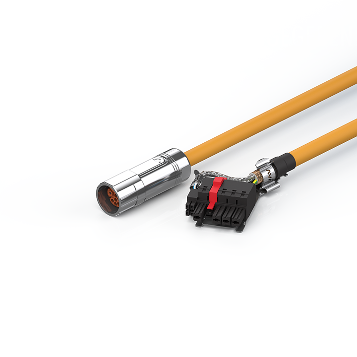 Beckhoff ZK4800-8023-xxxx Motor connection cable 15 mm² with M23 speedtec® plug, drag-chain suitable Turkiye