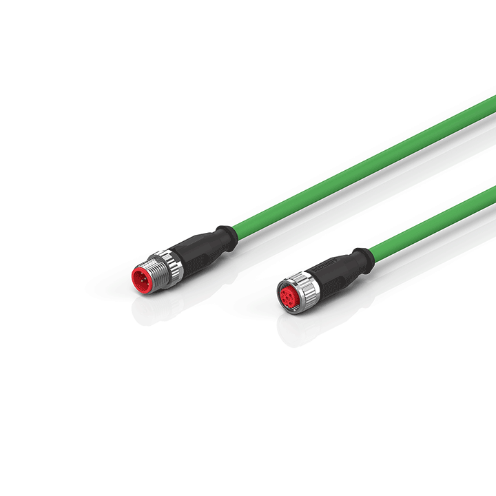 Beckhoff ZK4000-5152-0xxx Encoder extension cable 025 mm² with M12 plug, drag-chain suitable Turkiye