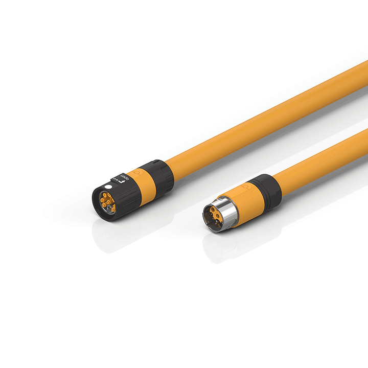Beckhoff ZK4701-0421-2xxx Motor extension cable 075 mm² with itec® plug for motors with OCT, drag-chain suitable Turkiye