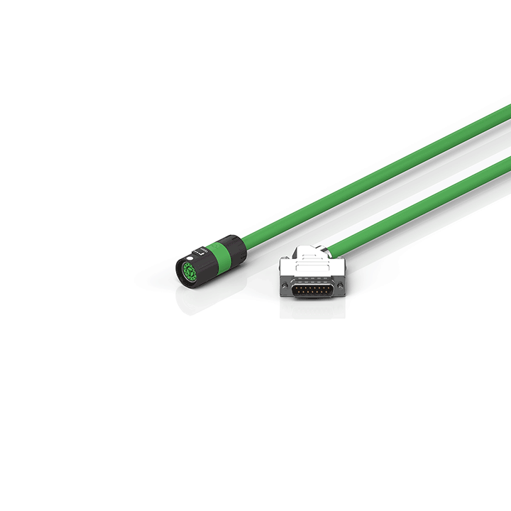 Beckhoff ZK4510-8110-xxxx Encoder connection cable with itec® plug, drag-chain suitable Turkiye