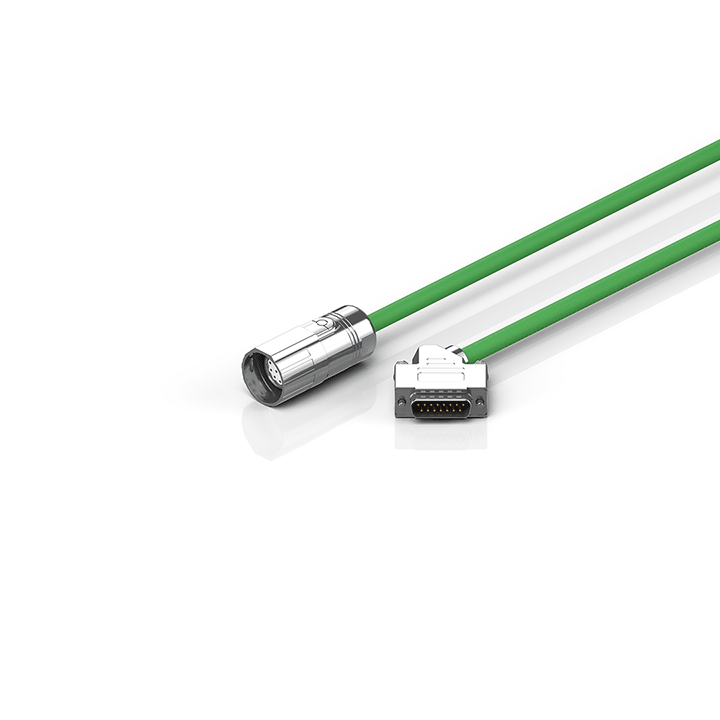 Beckhoff ZK4510-8020-xxxx Encoder connection cable with M23 speedtec® plug, drag-chain suitable Turkiye