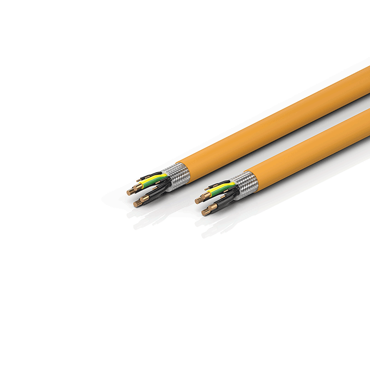 Beckhoff ZK4509-0017-0zzz Motor connection cable 10 mm² not assembled, drag-chain suitable Turkiye